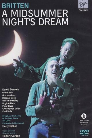 Benjamin Britten - A Midsummer Night's Dream poster