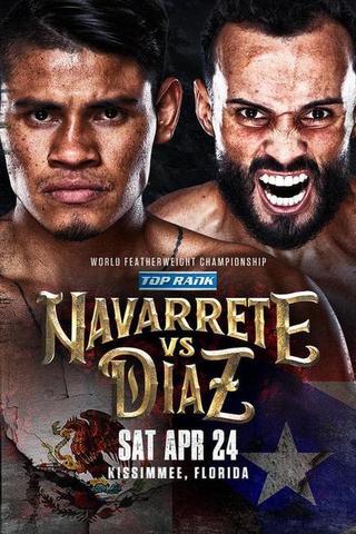 Emanuel Navarrete vs. Christopher Diaz poster