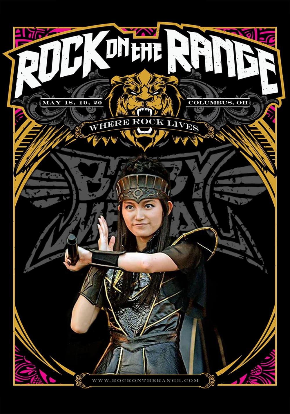 BABYMETAL - Live At Rock on The Range 2018 poster