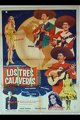 Los tres calaveras poster