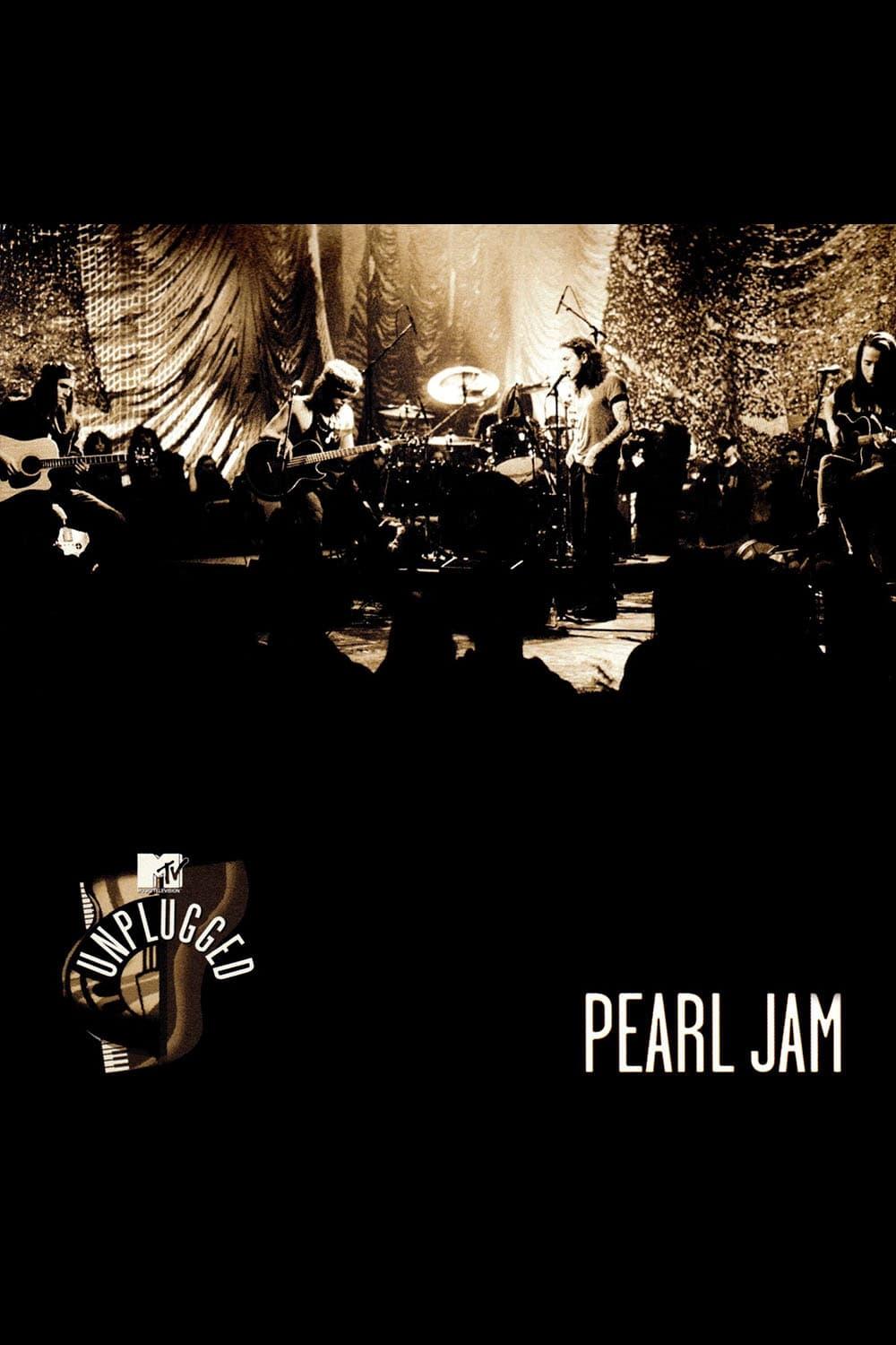 Pearl Jam: MTV Unplugged poster