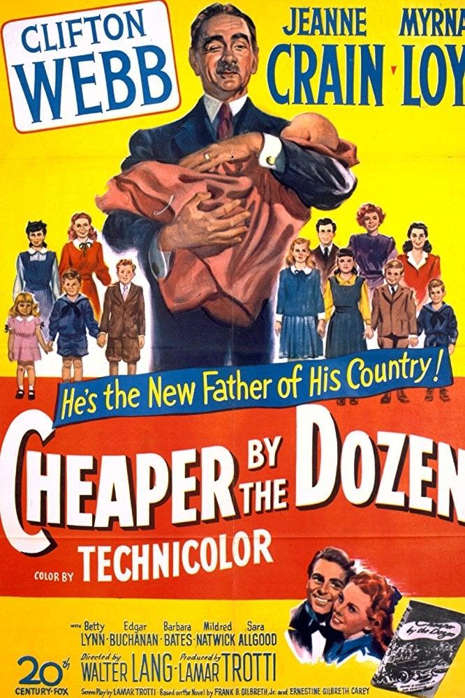 Cheaper by the Dozen poster