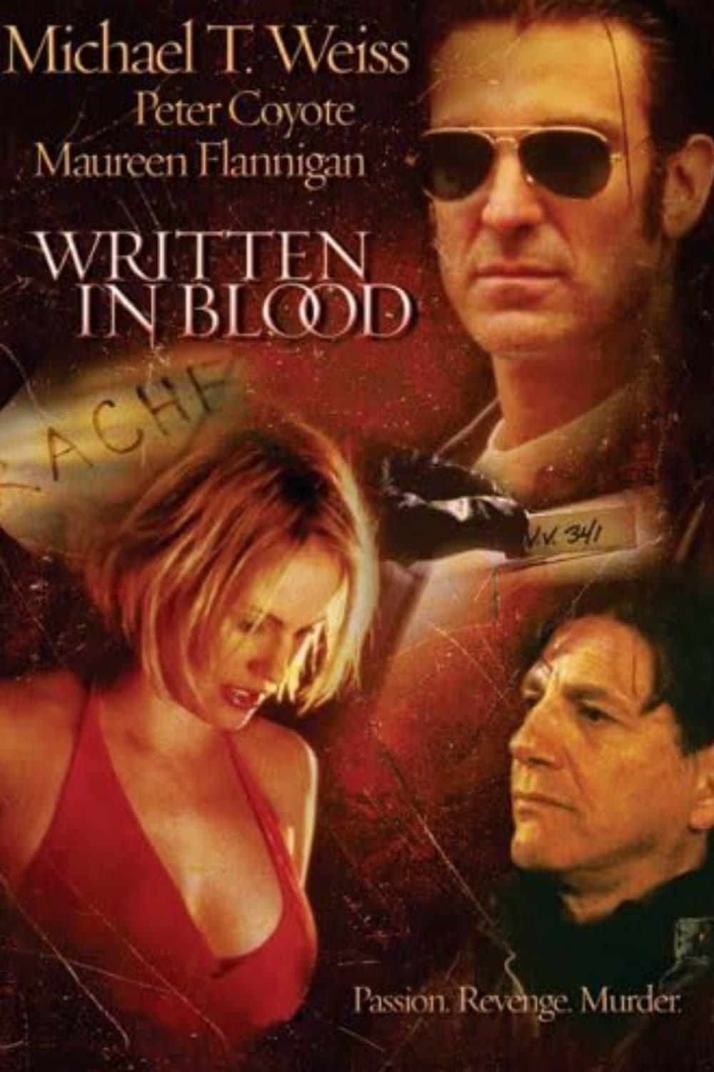 Written In Blood poster