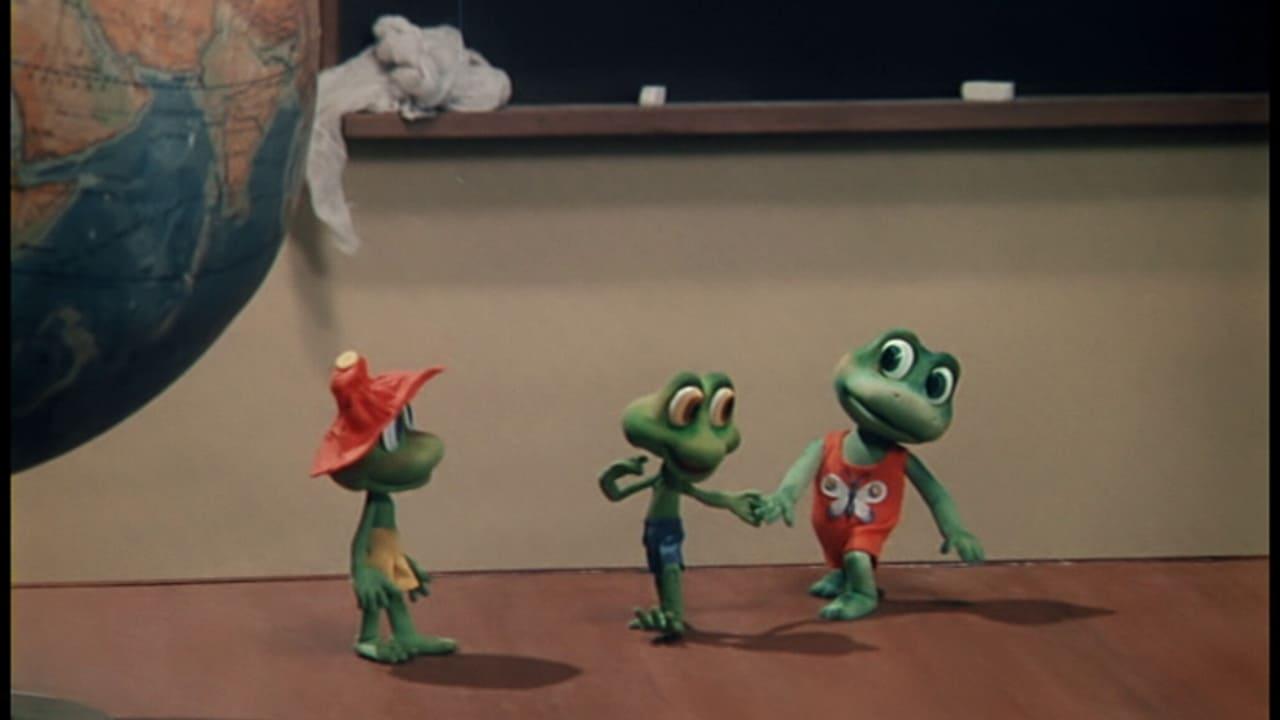 Three Little Froggies #2 backdrop