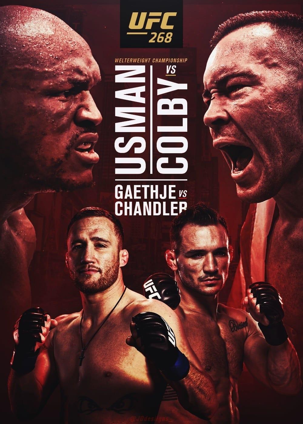 UFC 268: Usman vs. Covington 2 poster