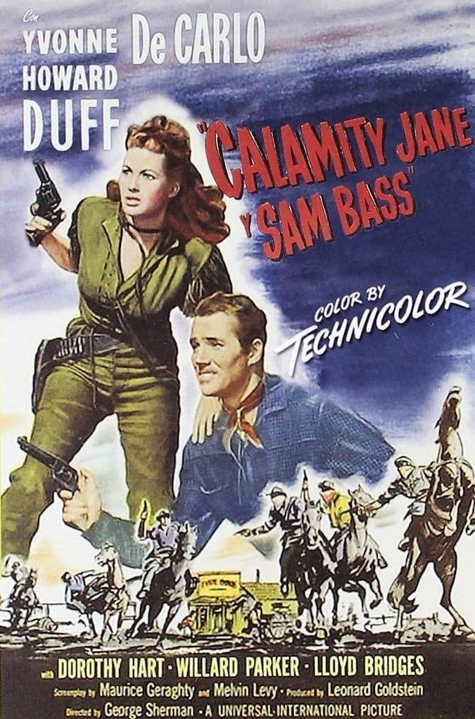 Calamity Jane and Sam Bass poster