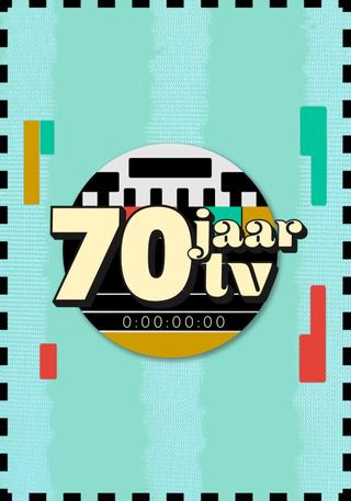 70 jaar tv poster