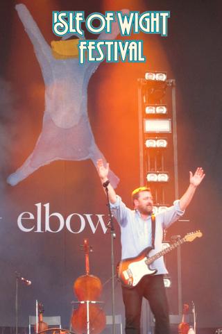 Elbow - Isle of Wight 2012 poster