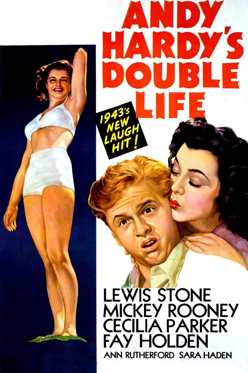 Andy Hardy's Double Life poster