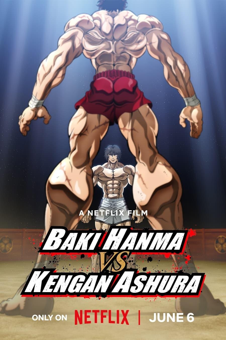 Baki Hanma VS Kengan Ashura poster