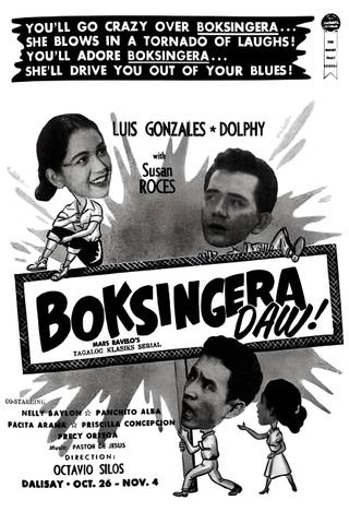 Boksingera poster