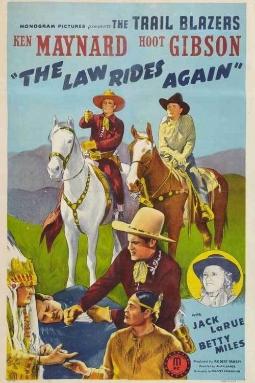 The Law Rides Again poster