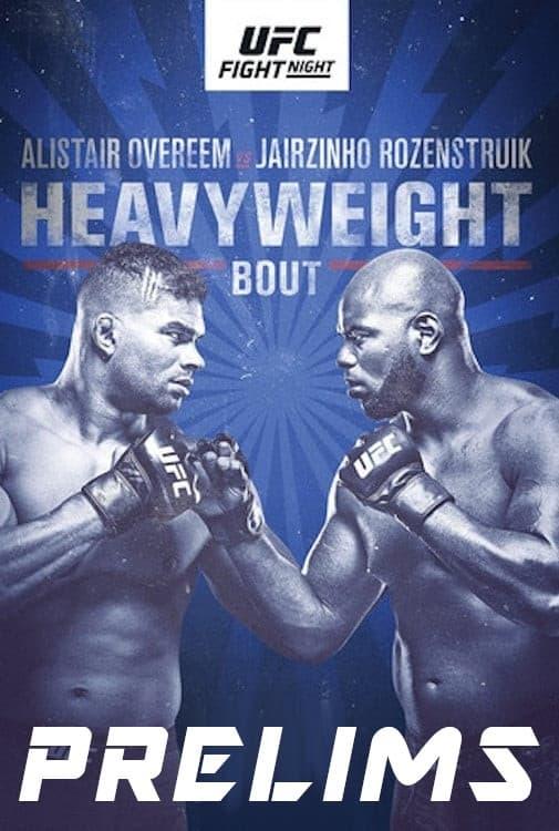 UFC on ESPN 7: Overeem vs. Rozenstruik poster