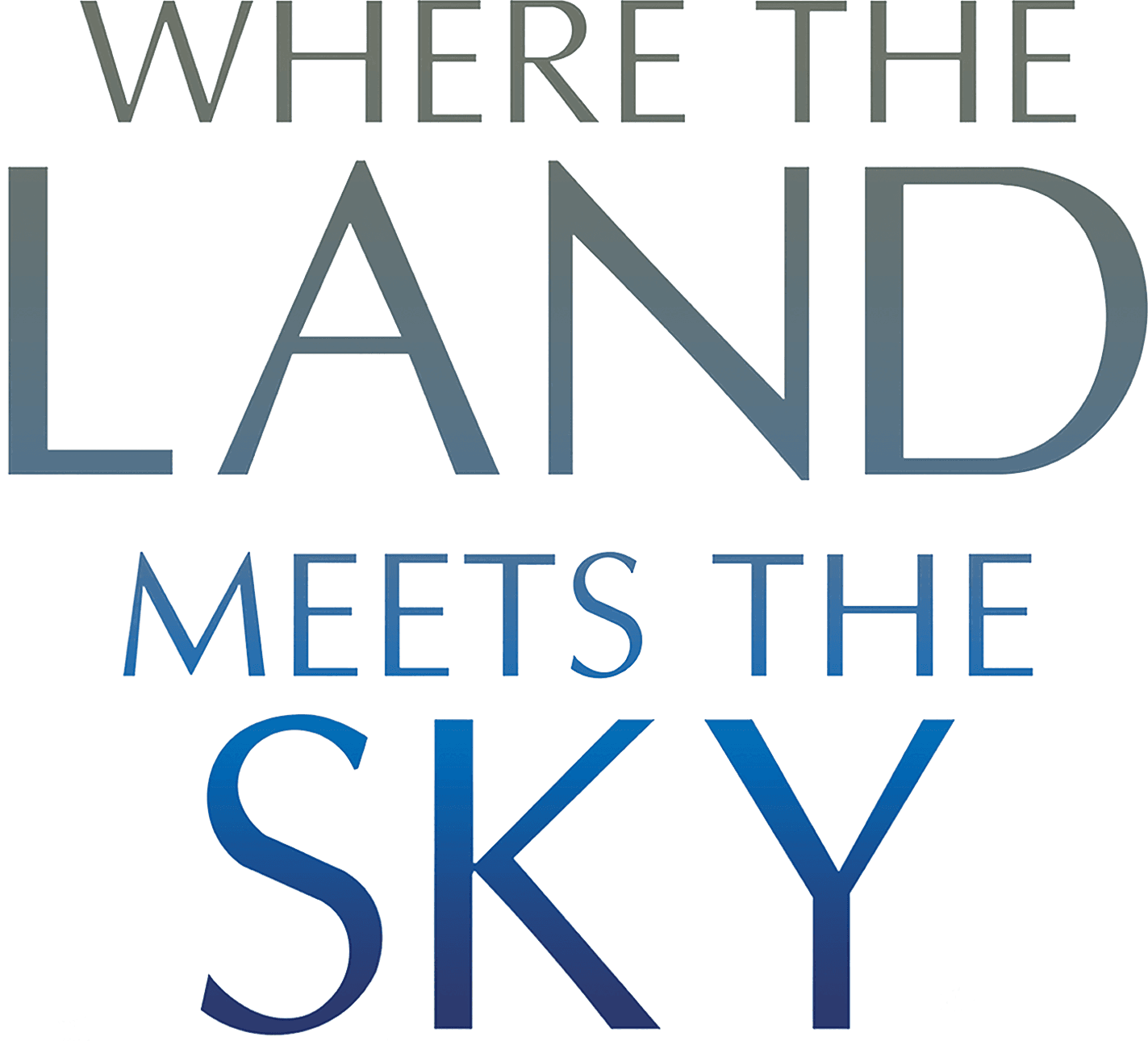 Where the Land Meets the Sky logo