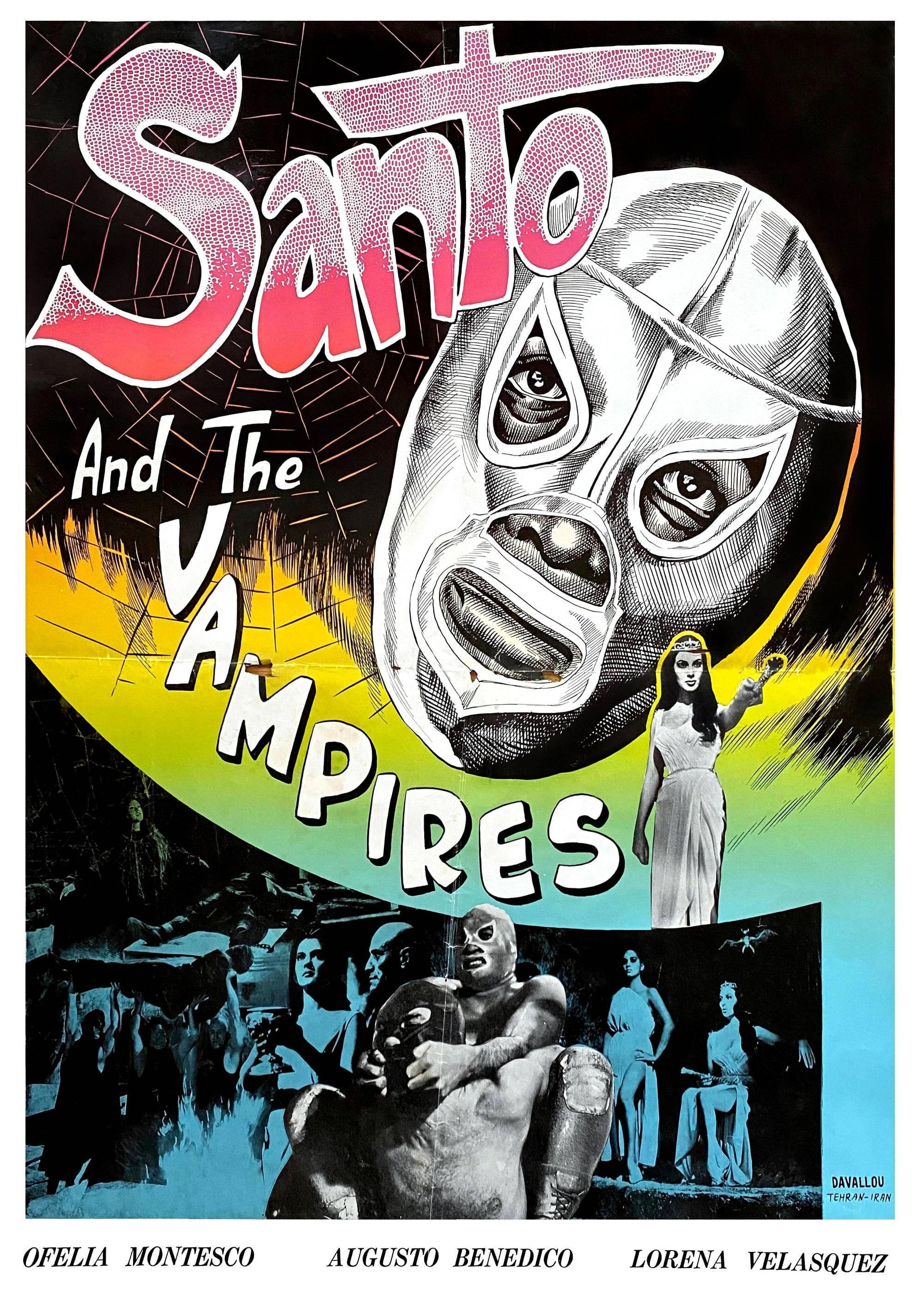 Santo vs. the Vampire Women poster