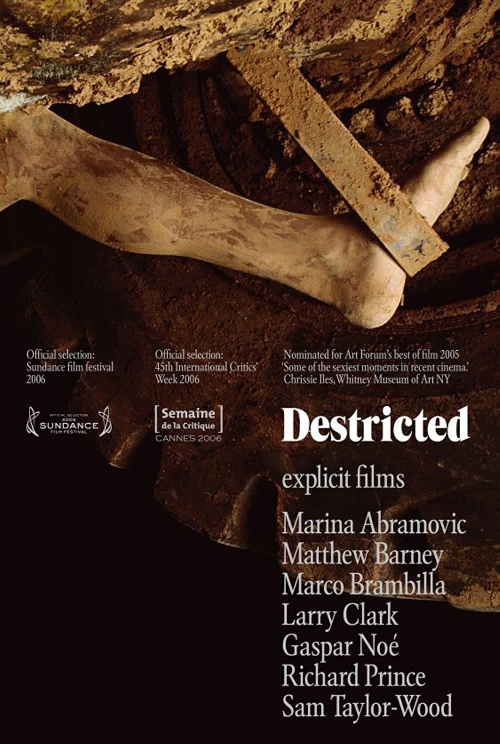 Destricted poster