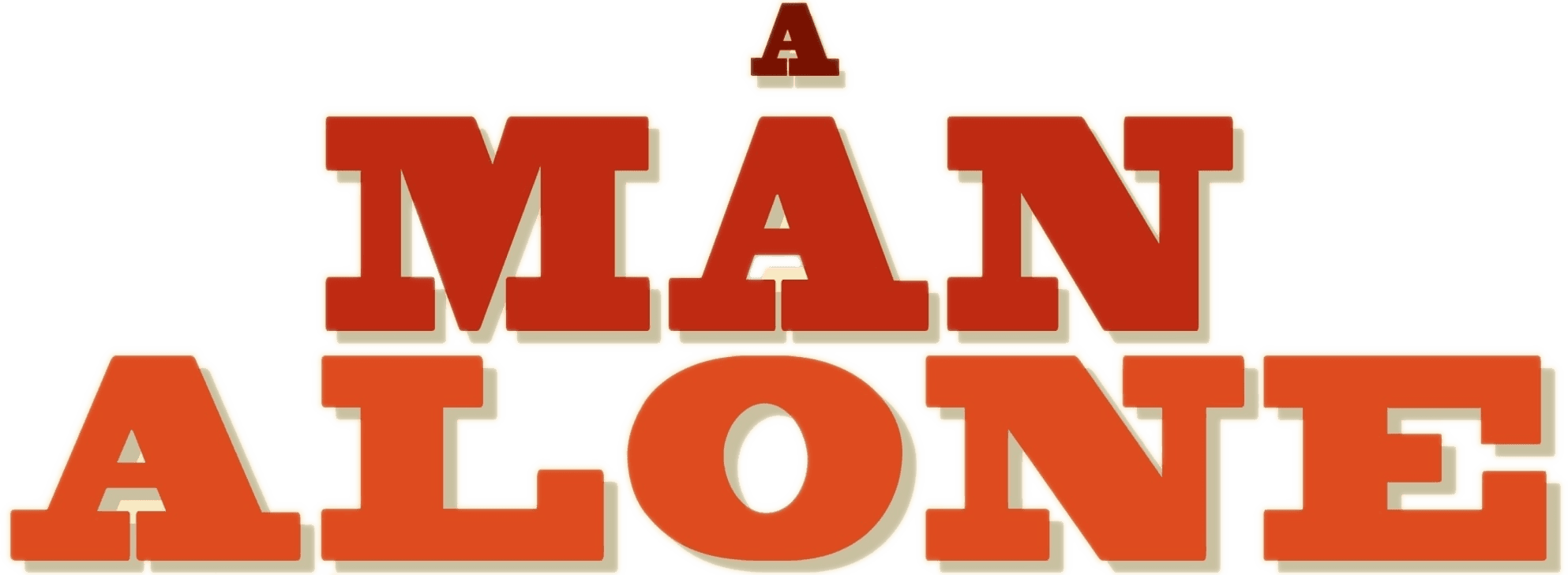 A Man Alone logo