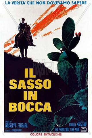 Il sasso in bocca poster