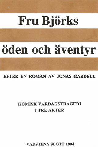 Fru Björks öden och äventyr poster