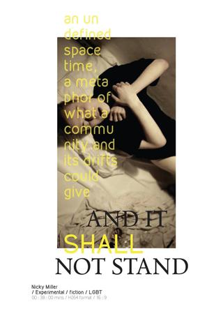 And It Shall Not Stand poster