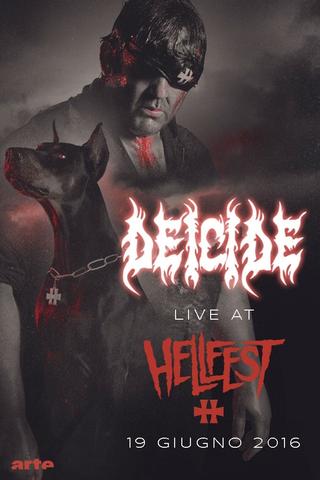 Deicide: Hellfest 2016 poster