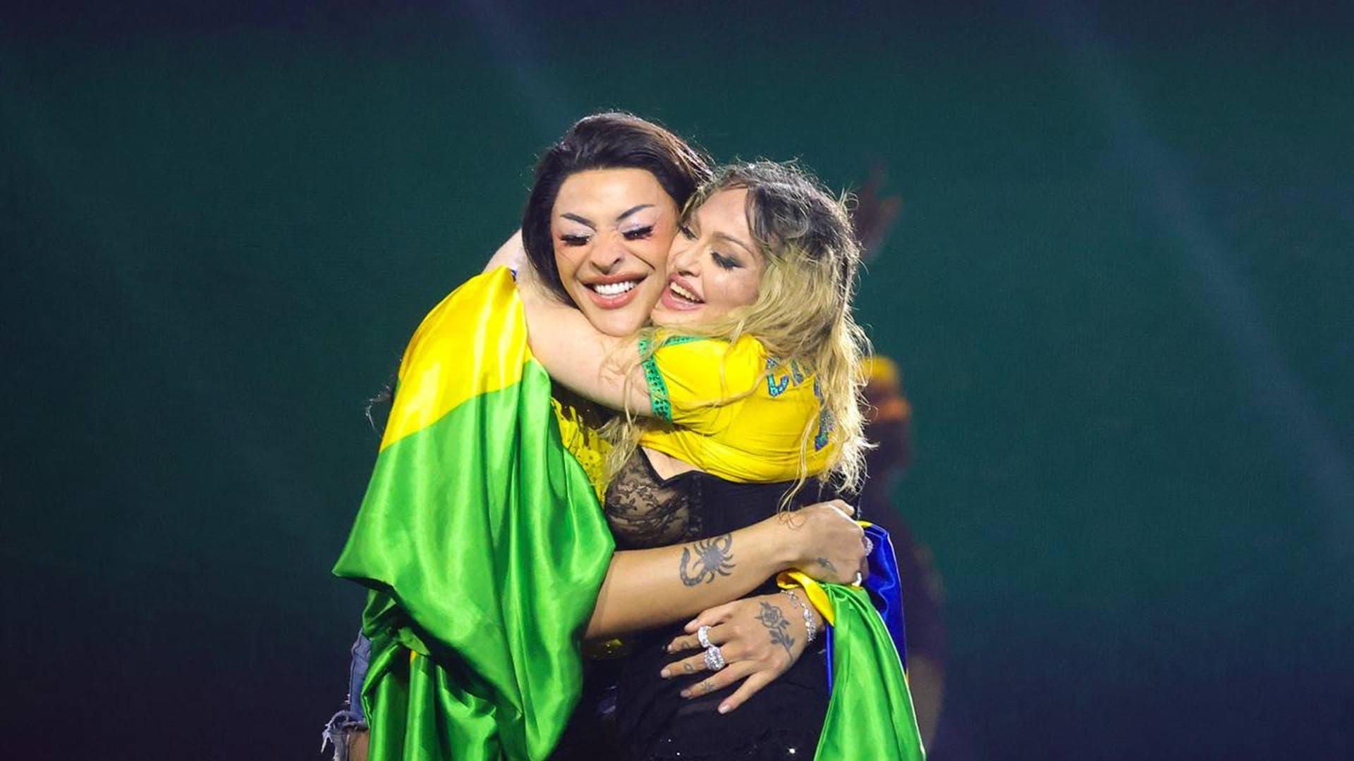 Madonna: The Celebration Tour in Rio backdrop