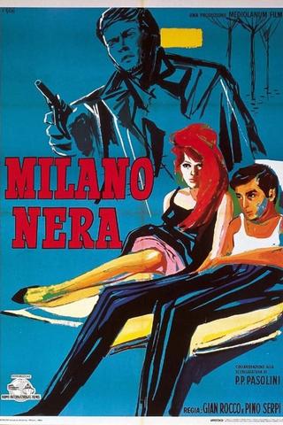 Milano nera poster