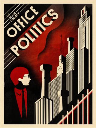 The Divine Comedy- Office Politics Release Party poster