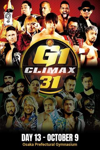 NJPW G1 Climax 31: Day 13 poster
