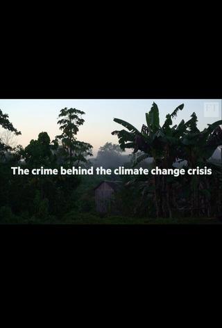 The crime behind the Amazon climate change crisis poster