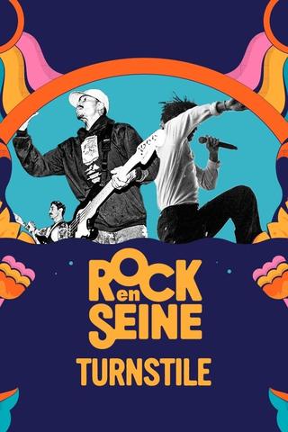 Turnstile - Rock en Seine 2023 poster