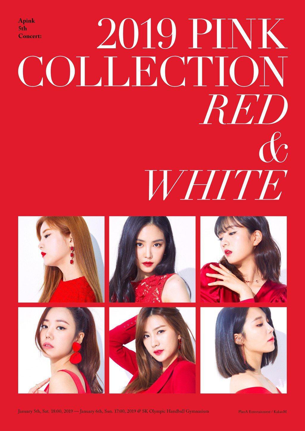 2019 Pink Collection: Red & White poster