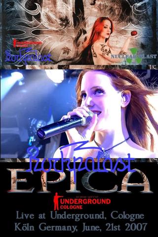 Epica - Live At Underground Köln poster