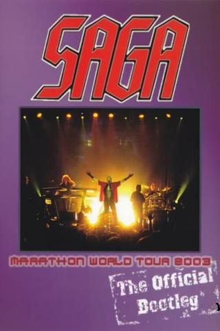 Saga - Marathon World Tour poster