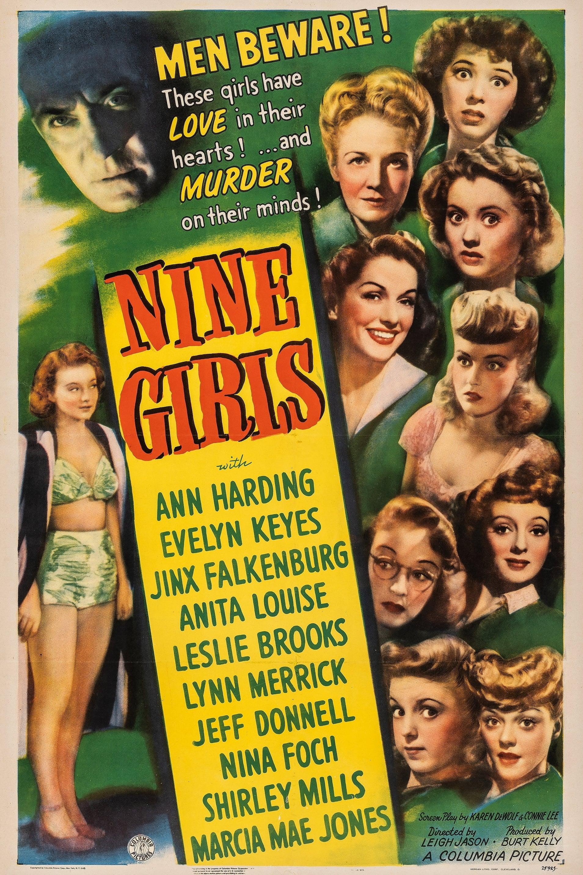 Nine Girls poster