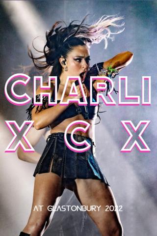 Charli XCX at Glastonbury 2022 poster