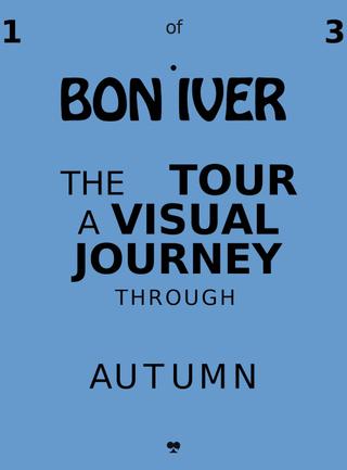 Bon Iver: Autumn poster