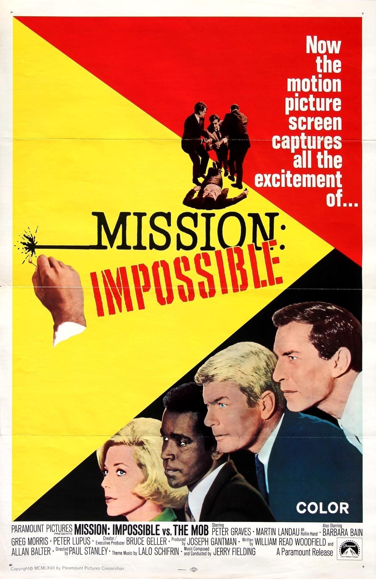 Mission: Impossible vs. the Mob poster