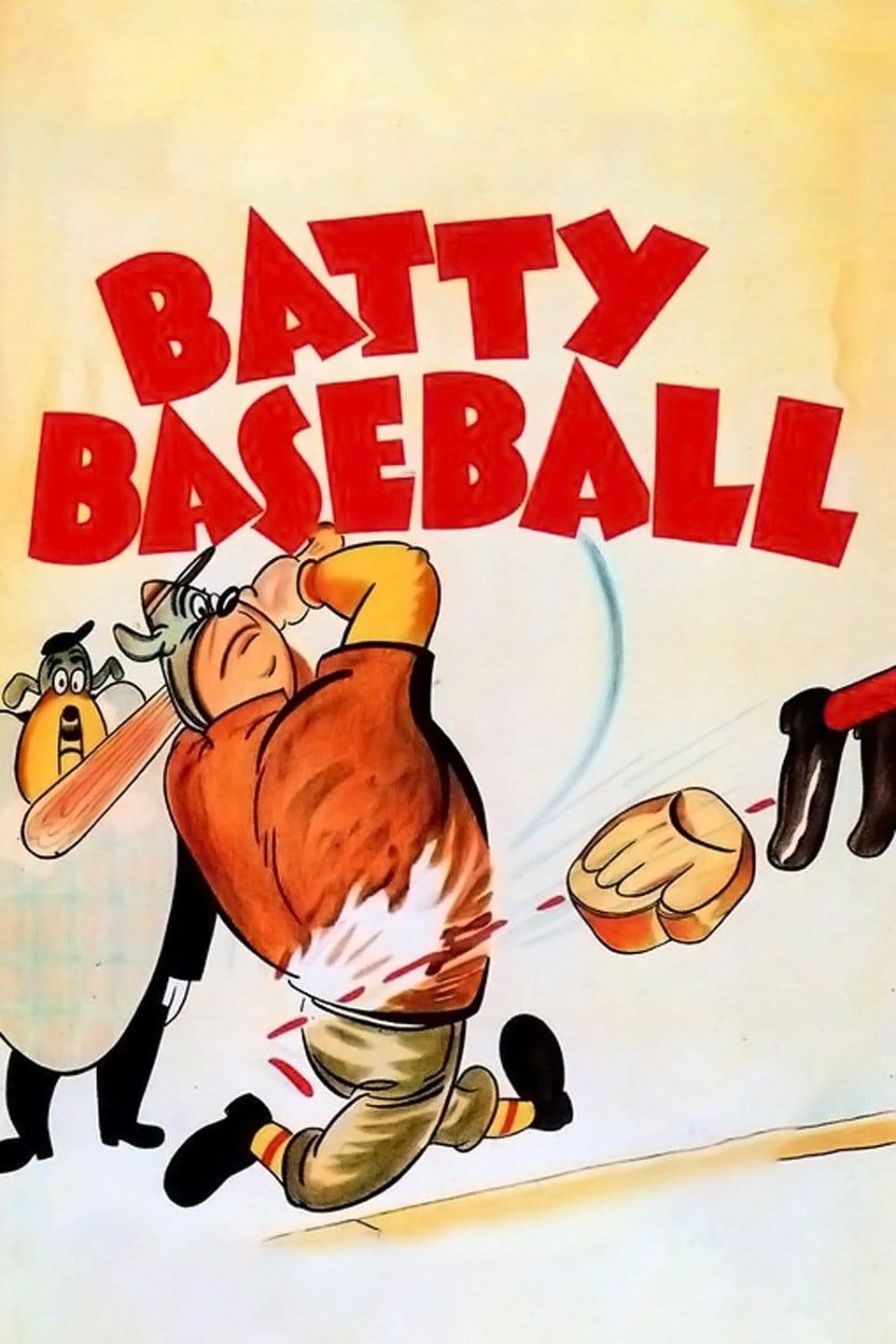 Batty Baseball poster