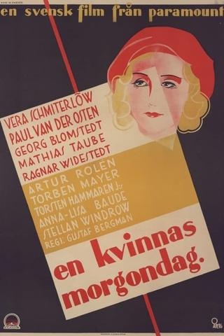 A woman's tomorrow poster