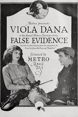 False Evidence poster