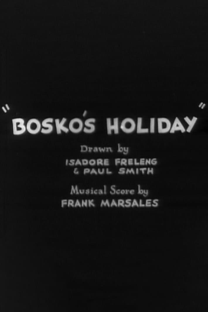 Bosko's Holiday poster