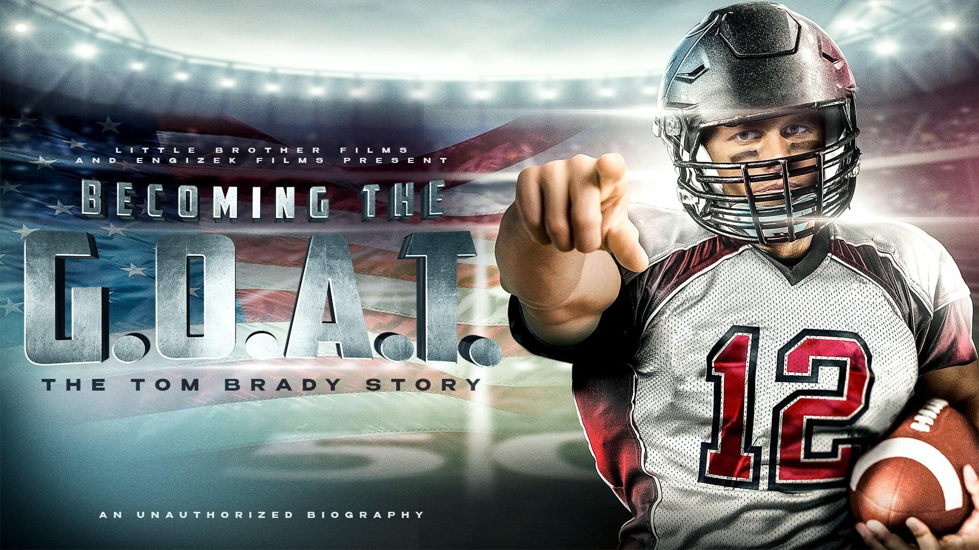 Becoming the G.O.A.T.: The Tom Brady Story backdrop