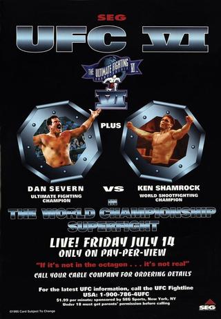 UFC 6: Clash Of The Titans poster