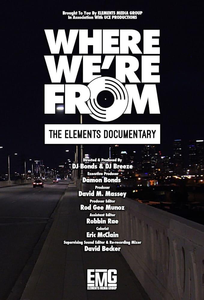 Where We're From: Rise of L.A. Underground Hip Hop poster