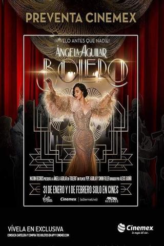 Ángela Aguilar "Bolero" poster