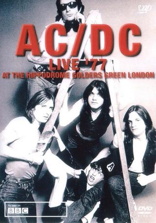 AC/DC Live '77 poster