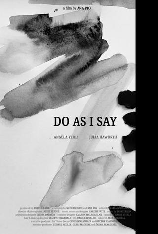 Do As I Say poster