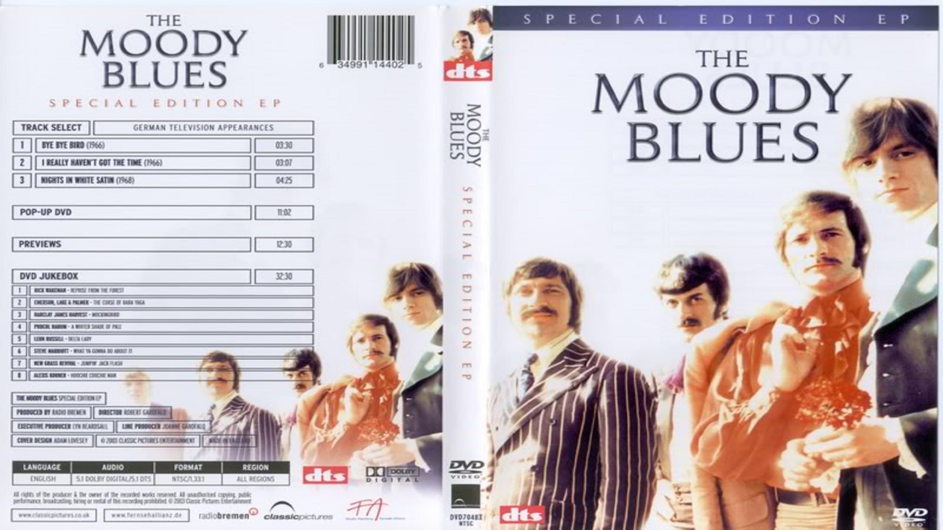 The Moody Blues - EP backdrop