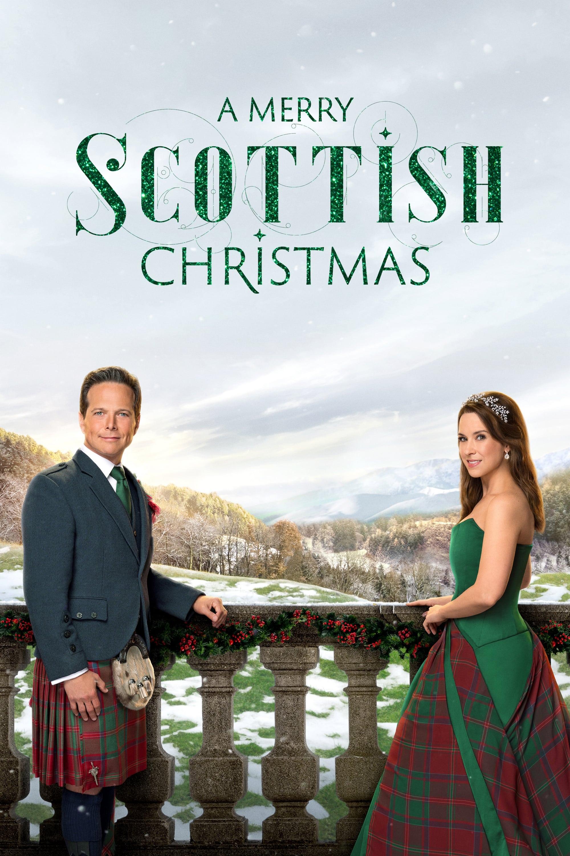 A Merry Scottish Christmas poster